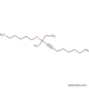 Molecular Structure of 93032-12-3 (4-Undecyne, 3-(hexyloxy)-3-methyl-)