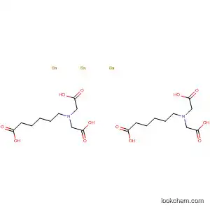 Molecular Structure of 93032-75-8 (Hexanoic acid, 6-[bis(carboxymethyl)amino]-, barium salt (2:3))