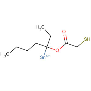 Acetic acid, mercapto-, 1-ethylpentyl ester, tin(4+) salt