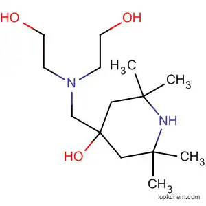 Molecular Structure of 93036-80-7 (4-Piperidinol, 4-[[bis(2-hydroxyethyl)amino]methyl]-2,2,6,6-tetramethyl-)
