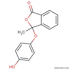 Molecular Structure of 93037-07-1 (1(3H)-Isobenzofuranone, 3-(4-hydroxyphenoxy)-3-methyl-)