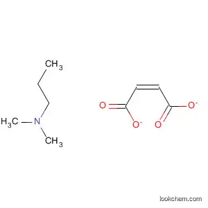 Molecular Structure of 93040-41-6 (1-Propanamine, N,N-dimethyl-, (2Z)-2-butenedioate (1:1))