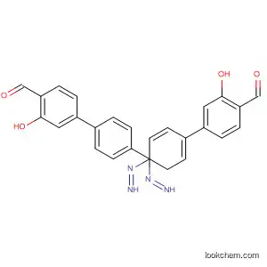 Molecular Structure of 93050-04-5 (Benzaldehyde, 4,4'-[[1,1'-biphenyl]-4,4'-diylbis(azo)]bis[2-hydroxy-)