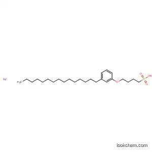 Molecular Structure of 93052-57-4 (1-Butanesulfonic acid, 4-(3-pentadecylphenoxy)-, sodium salt)