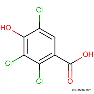 Molecular Structure of 93236-60-3 (Benzoic acid, 2,3,5-trichloro-4-hydroxy-)