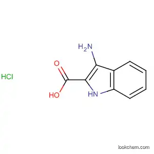 Molecular Structure of 93361-71-8 (1H-Indole-2-carboxylic acid, 3-amino-, monohydrochloride)