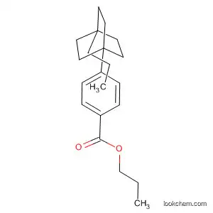 Molecular Structure of 93672-25-4 (Benzoic acid, 4-(4-propylbicyclo[2.2.2]oct-1-yl)-, propyl ester)