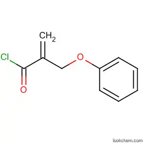 Molecular Structure of 93889-53-3 (2-Propenoyl chloride, 2-(phenoxymethyl)-)