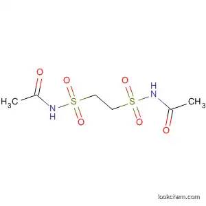 Molecular Structure of 93979-19-2 (Acetamide, N,N'-[1,2-ethanediylbis(sulfonyl)]bis-)
