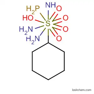 Molecular Structure of 94317-67-6 (Phosphorothioic triamide, cyclohexyl-)