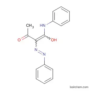 Molecular Structure of 94317-76-7 (3-Buten-2-one, 4-hydroxy-4-(phenylamino)-3-(phenylazo)-)