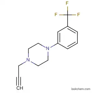 Molecular Structure of 94361-05-4 (1-(2-PROPYNYL)-4-[3-(TRIFLUOROMETHYL)PHENYL]PIPERAZINE)