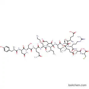 Molecular Structure of 94367-62-1 (L-Cysteine,
L-tyrosyl-L-asparaginyl-L-seryl-L-glutaminyl-L-lysyl-L-a-aspartyl-L-isoleucyl
-L-leucyl-L-a-glutamyl-L-a-glutamyl-L-alanyl-L-arginyl-L-alanyl-)