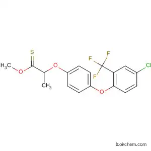 Molecular Structure of 94367-84-7 (Propanethioic acid, 2-[4-[4-chloro-2-(trifluoromethyl)phenoxy]phenoxy]-,
O-methyl ester)