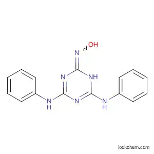 1,3,5-Triazin-2(1H)-one, 4,6-bis(phenylamino)-, oxime