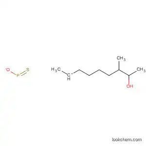 Molecular Structure of 94594-50-0 (1-Heptanol, trimethyl-, hydrogen phosphorothioate)
