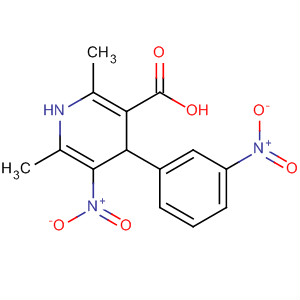 3-Pyridinecarboxylic acid,
1,4-dihydro-2,6-dimethyl-5-nitro-4-(3-nitrophenyl)-