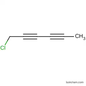 Molecular Structure of 94769-21-8 (2,4-Hexadiyne, 1-chloro-)