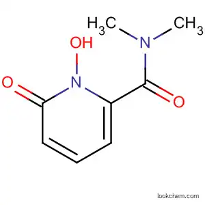 Molecular Structure of 94781-90-5 (2-Pyridinecarboxamide, 1,6-dihydro-1-hydroxy-N,N-dimethyl-6-oxo-)