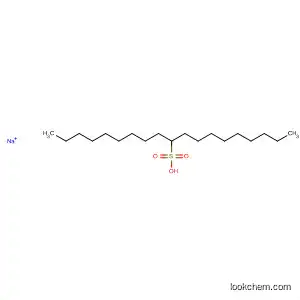 Molecular Structure of 94790-11-1 (10-Nonadecanesulfonic acid, sodium salt)