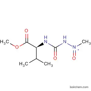 Molecular Structure of 94790-33-7 (L-Valine, N-[(methylnitrosoamino)carbonyl]-, methyl ester)