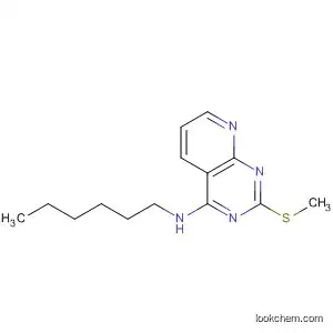 Pyrido[2,3-d]pyrimidin-4-amine, N-hexyl-2-(methylthio)-