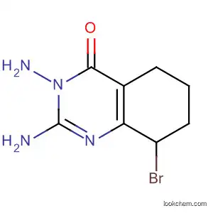 Molecular Structure of 95095-65-1 (4(3H)-Quinazolinone, 2,3-diamino-8-bromo-5,6,7,8-tetrahydro-)