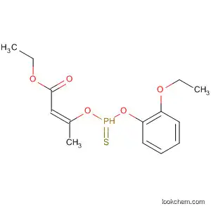 Molecular Structure of 95103-07-4 (2-Butenoic acid, 3-[(ethoxyphenoxyphosphinothioyl)oxy]-, ethyl ester,
(Z)-)