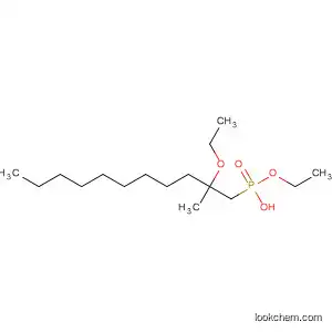 Molecular Structure of 95414-18-9 (Phosphonic acid, (2-hydroxy-2-methylundecyl)-, diethyl ester)