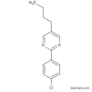 Molecular Structure of 95495-08-2 (Pyrimidine, 5-butyl-2-(4-chlorophenyl)-)