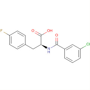 Phenylalanine, N-(3-chlorobenzoyl)-4-fluoro-