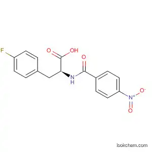 Molecular Structure of 95499-70-0 (Phenylalanine, 4-fluoro-N-(4-nitrobenzoyl)-)