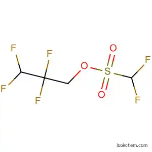 Molecular Structure of 95509-81-2 (Methanesulfonic acid, difluoro-, 2,2,3,3-tetrafluoropropyl ester)