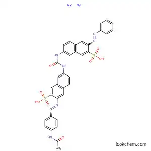 Molecular Structure of 95523-75-4 (2-Naphthalenesulfonic acid,
3-[[4-(acetylamino)phenyl]azo]-7-[[[[6-(phenylazo)-7-sulfo-2-naphthalenyl
]amino]carbonyl]amino]-, disodium salt)