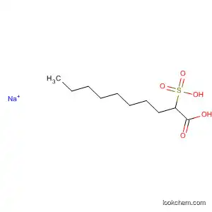 Molecular Structure of 95523-87-8 (Decanoic acid, 2-sulfo-, sodium salt)