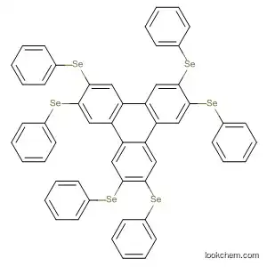 Molecular Structure of 95524-11-1 (Triphenylene, 2,3,6,7,10,11-hexakis(phenylseleno)-)