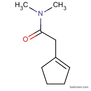 Molecular Structure of 95715-78-9 (2-Cyclopentene-1-acetamide, N,N-dimethyl-)