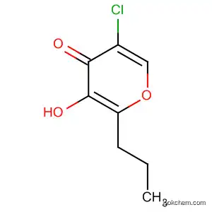 4H-Pyran-4-one, 5-chloro-3-hydroxy-2-propyl-
