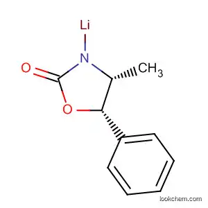 Molecular Structure of 96021-65-7 (2-Oxazolidinone, 4-methyl-5-phenyl-, lithium salt, (4R,5S)-)