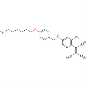 Ethenetricarbonitrile,  [4-[[[4-(heptyloxy)phenyl]methyl]amino]-2-methylphenyl]-