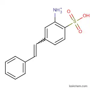 Molecular Structure of 96235-94-8 (Benzenesulfonic acid, 4-(2-phenylethenyl)-, ammonium salt)