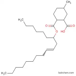 Molecular Structure of 96258-03-6 (1,2-Cyclohexanedicarboxylic acid, 4-methyl-,
mono(1-hexyl-3-dodecenyl) ester)