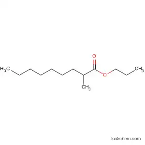 Molecular Structure of 96288-58-3 (Nonanoic acid, 2-methyl-, propyl ester)