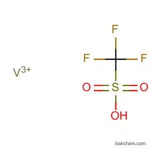 Molecular Structure of 96332-29-5 (Methanesulfonic acid, trifluoro-, vanadium(3+) salt)