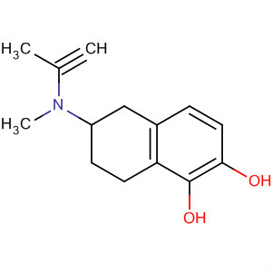 1,2-Naphthalenediol,5,6,7,8-tetrahydro-6-(methyl-2-propynylamino)-
