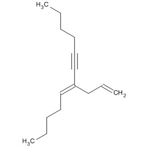 Molecular Structure of 100222-34-2 (5-Dodecen-7-yne, 6-(2-propenyl)-, (E)-)