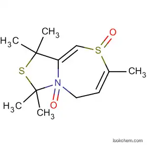 Molecular Structure of 100486-41-7 (3H,5H,9H-Thiazolo[4,3-c][1,4]thiazepine-5,9-dione,
tetrahydro-1,1,3,3,6-pentamethyl-)