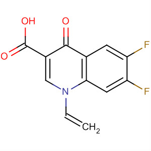 3-Quinolinecarboxylic acid, 1-ethenyl-6,7-difluoro-1,4-dihydro-4-oxo-