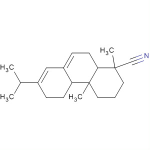 Molecular Structure of 10054-65-6 (1-Phenanthrenecarbonitrile,
1,2,3,4,4a,4b,5,6,10,10a-decahydro-1,4a-dimethyl-7-(1-methylethyl)-)