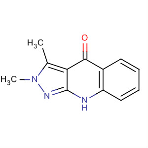 Molecular Structure of 100548-62-7 (4H-Pyrazolo[3,4-b]quinolin-4-one, 2,9-dihydro-2,3-dimethyl-)